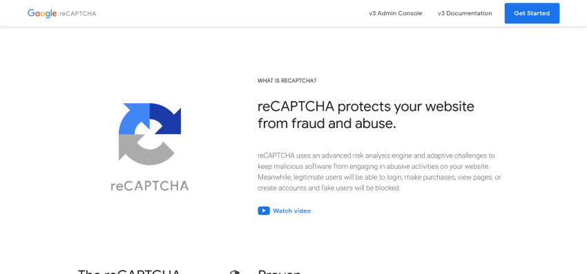 Configured Google reCAPTCHA account for Site and Private key